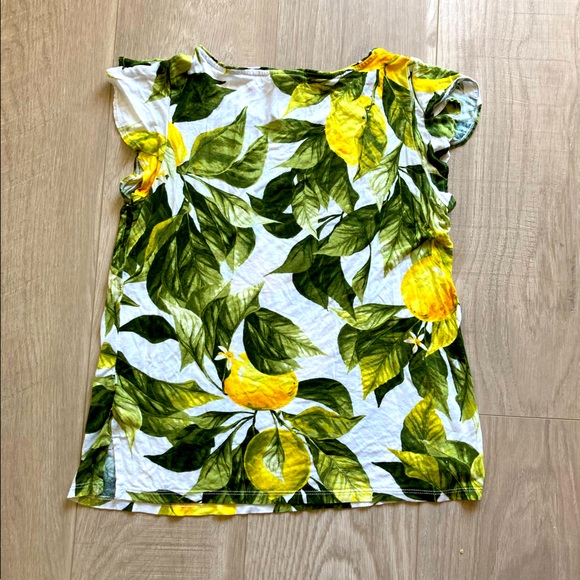Gap Shorts + H&M Lemon Shirt Set - Picture 4 of 8